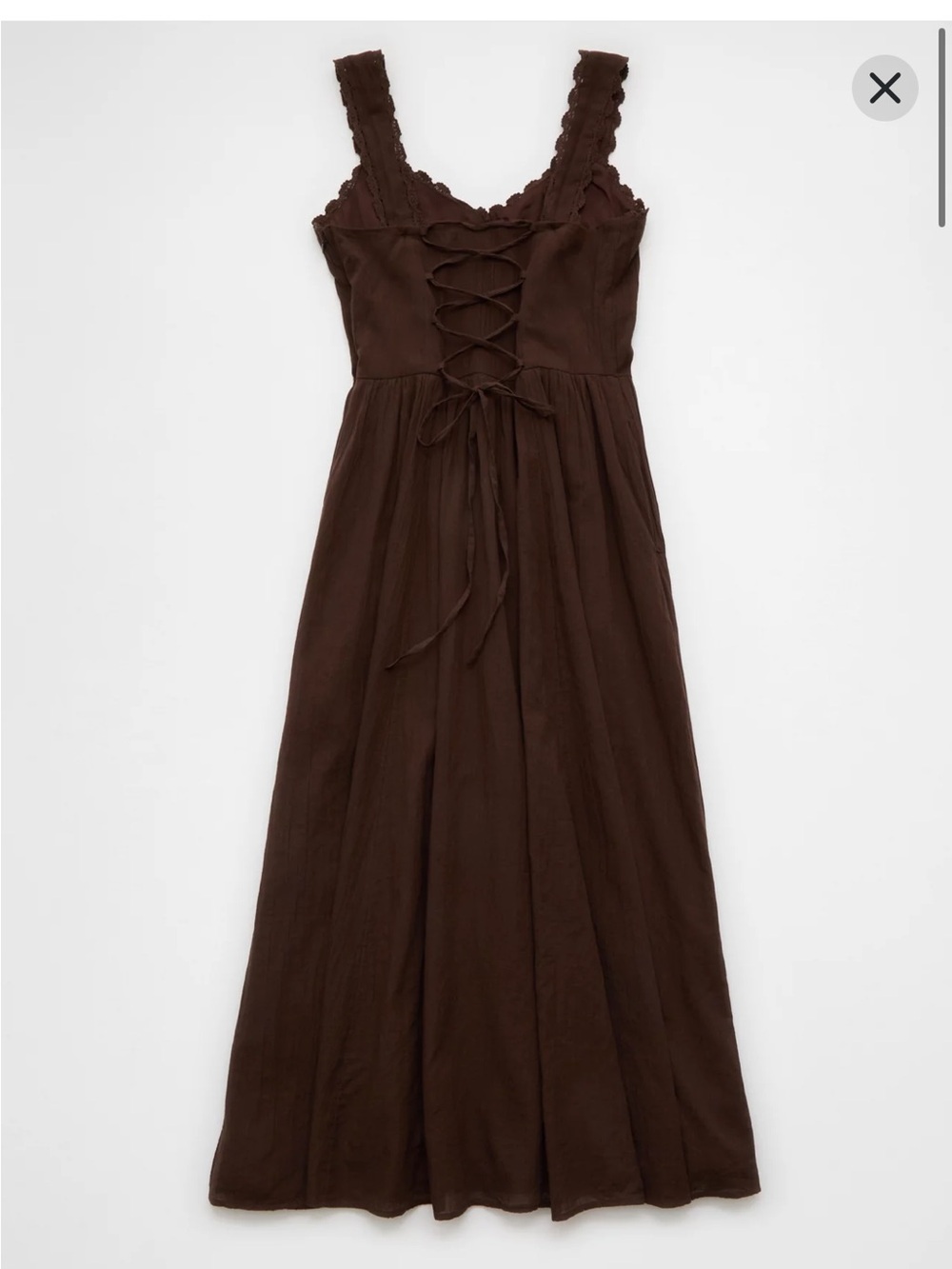 AE Sweetheart Corset Midi Dress NWT - Picture 5 of 12